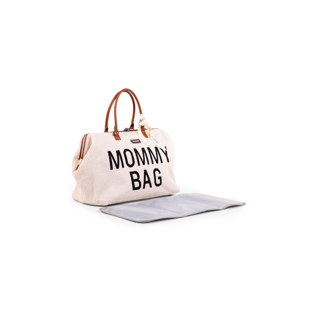 Torba podróżna Mommy Bag - Teddy Bear White - Childhome