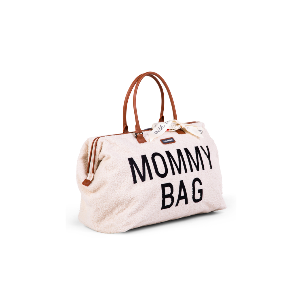 Torba podróżna Mommy Bag - Teddy Bear White - Childhome