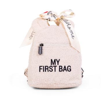 Plecak dziecięcy - My First Bag - Biały Miś - Childhome