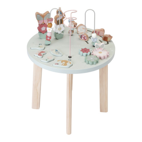 Stolik Edukacyjny - Flowers & Butterflies - Little Dutch