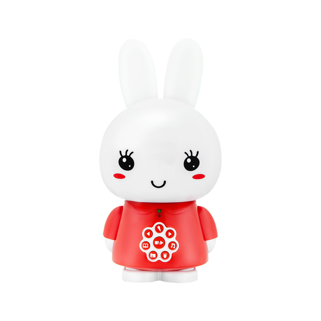 Króliczek Honey Bunny - Czerwony - Zabawka Edukacyjna - Alilo