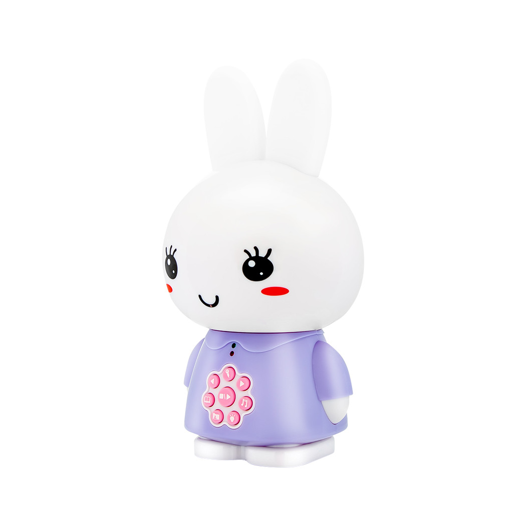 Króliczek Honey Bunny - Fioletowy - Zabawka Edukacyjna - Alilo