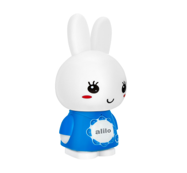Króliczek Big Bunny - Niebieski - Zabawka Edukacyjna - Alilo