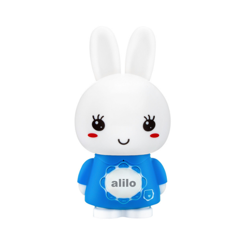 Króliczek Big Bunny - Niebieski - Zabawka Edukacyjna - Alilo