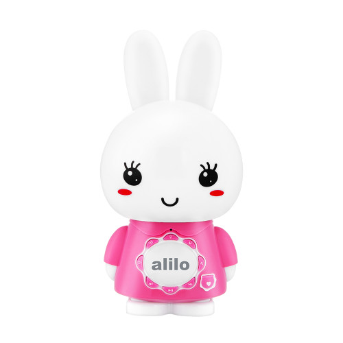 Króliczek Big Bunny - Różowy - Zabawka Edukacyjna - Alilo