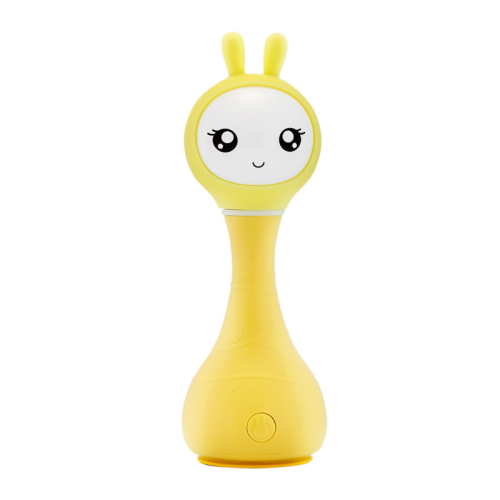 Króliczek Smarty Bunny - Żółty - Zabawka Edukacyjna - Alilo