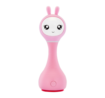 Króliczek Smarty Bunny - Różowy - Zabawka Edukacyjna - Alilo