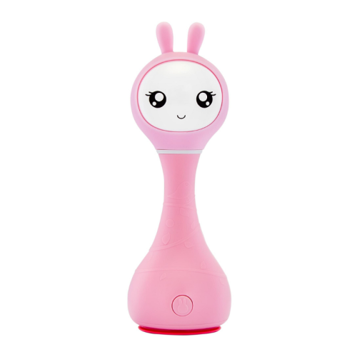Króliczek Smarty Bunny - Różowy - Zabawka Edukacyjna - Alilo