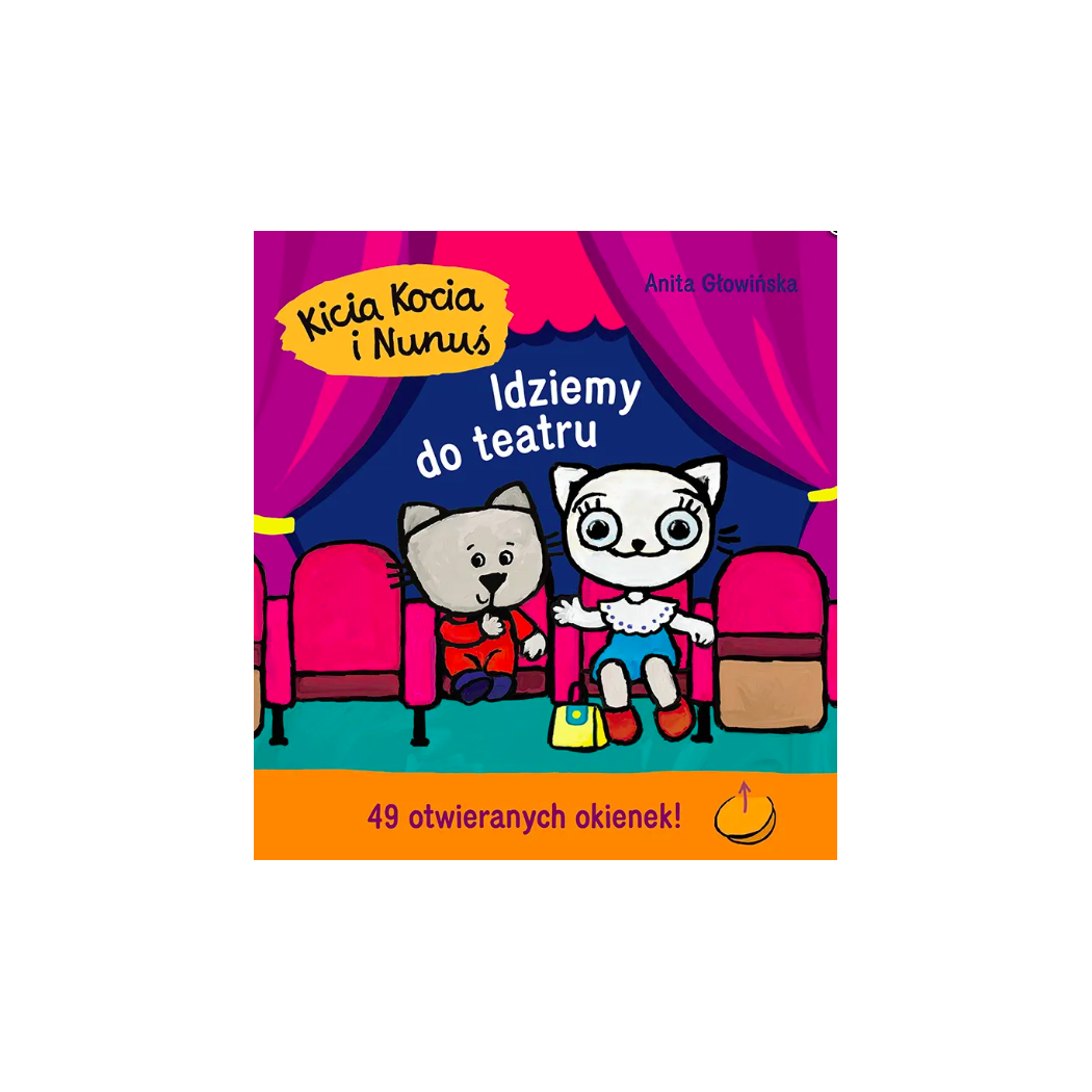 KICIA KOCIA I NUNUŚ. IDZIEMY DO TEATRU - Anita Głowińska - MEDIA RODZINA