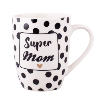 Super Mom - Kubek Baryłka 300 ml - Dla Mamy - Altom Design
