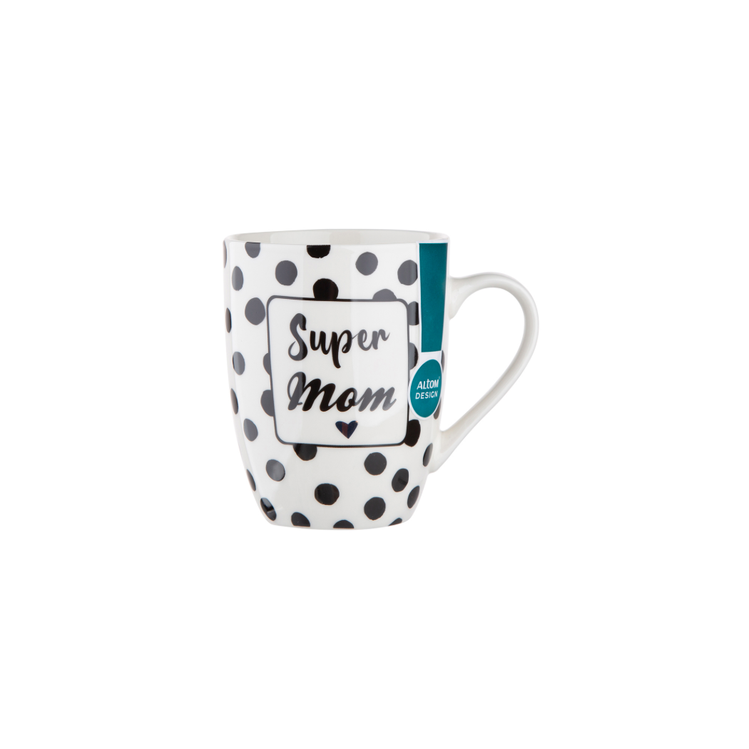 Super Mom - Kubek Baryłka 300 ml - Dla Mamy - Altom Design