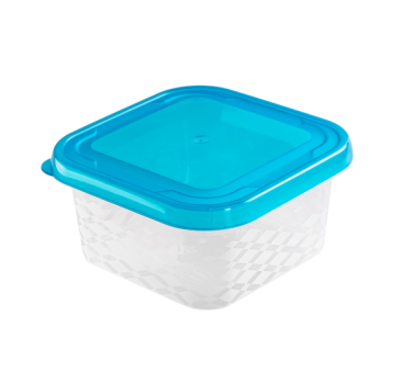 Kwadratowy Pojemnik do Żywności - Blue Box 0,45 l - Altom Design