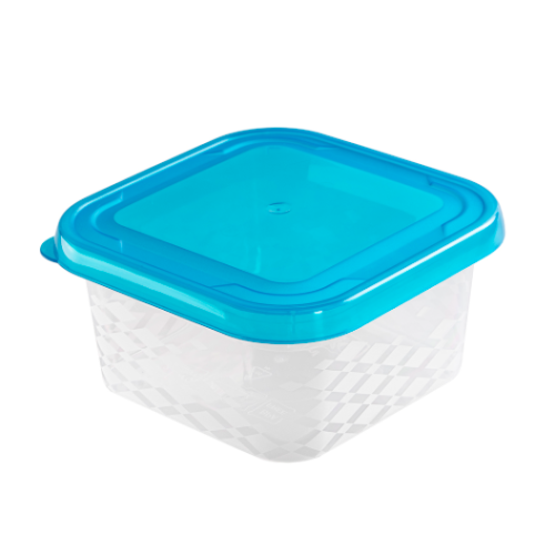 Kwadratowy Pojemnik do Żywności - Blue Box 0,45 l - Altom Design