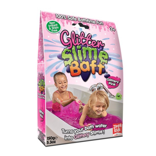 Slime Baff Glitter - Zestaw do robienia Glutów 150 g - Różowy - Zimpli Kids