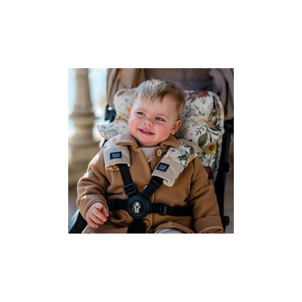 Angel's Wings - Vintage Meadow & Velvet Sand - La Millou - poduszka stabilizacyjna - Organic Jersey Collection