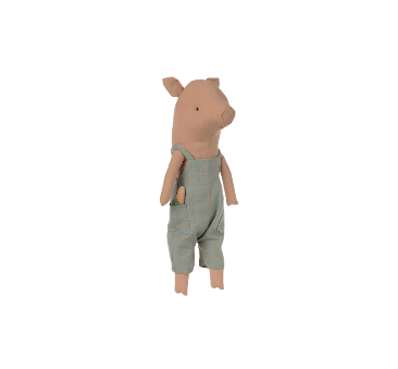 Świnka w Ogrodniczkach - Pig Overall - Maileg