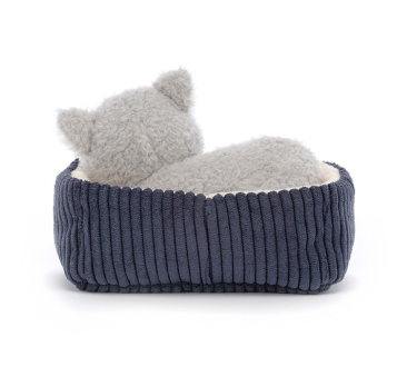 Kotek w Legowisku 10 cm - Maskotka Przytulanka - JellyCat