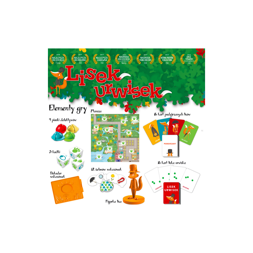 Gra Lisek Urwisek - Nasza Księgarnia