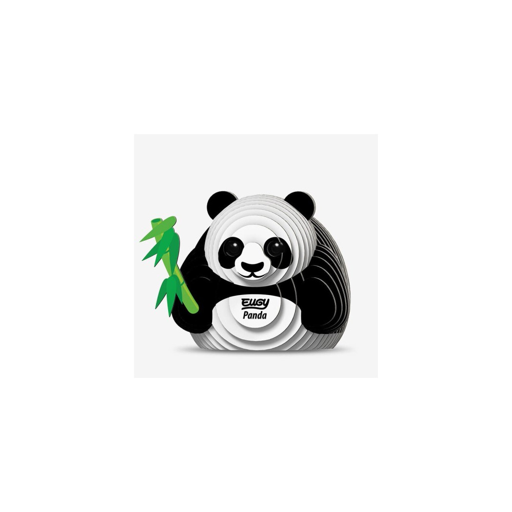 Panda - Eko Układanka 3D - Eugy