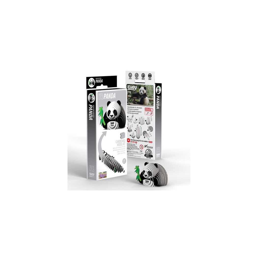 Panda - Eko Układanka 3D - Eugy