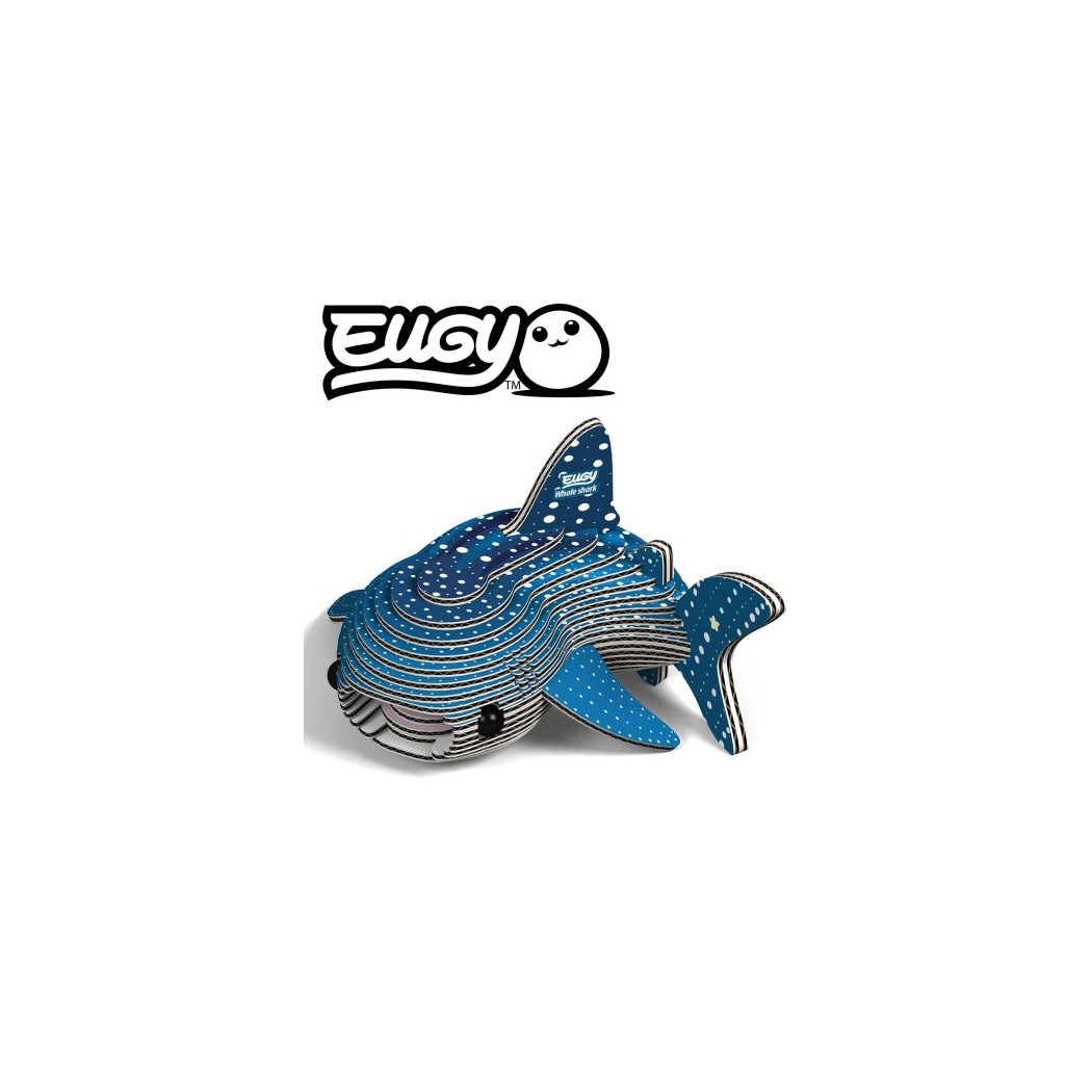 Rekin Wielorybi - Eko Układanka 3D - Eugy