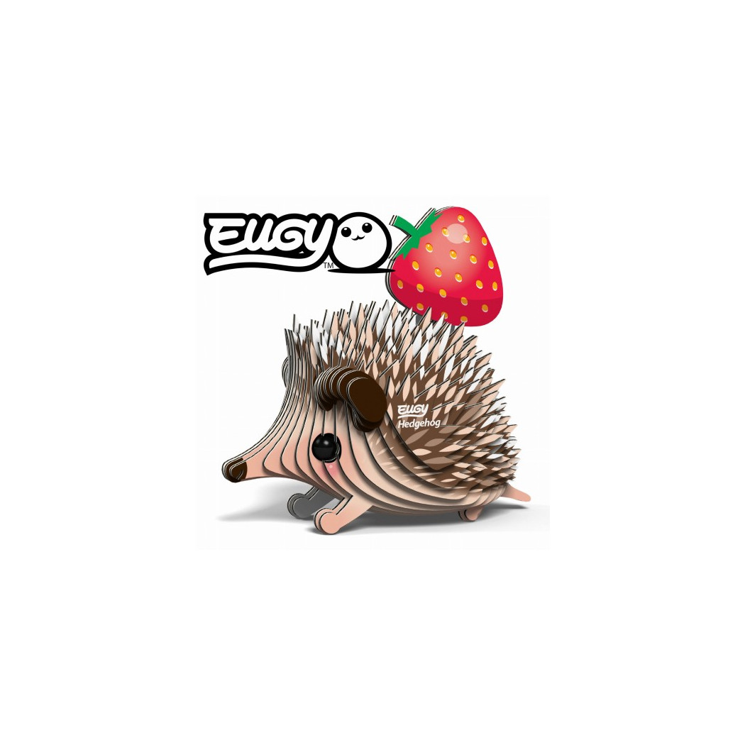 Jeżyk - Eko Układanka 3D - Eugy