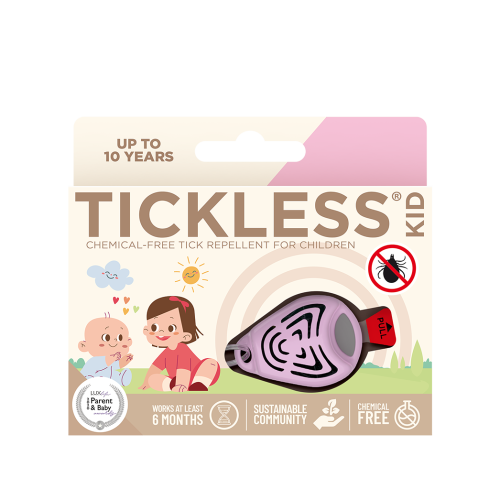 Kid Pink - Ultradźwiękowe Urządzenie Chroniące Przed Kleszczami - TickLess Kid - Tickless
