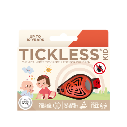 Kid Orange - Ultradźwiękowe Urządzenie Chroniące Przed Kleszczami - TickLess Kid - Tickless