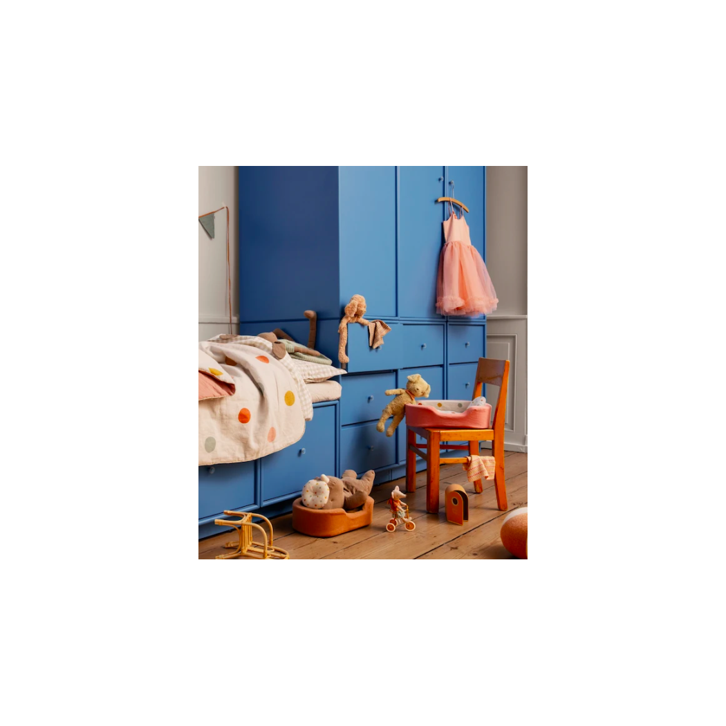 Chlebak z Akcesoriami - Miniature Bread Box With Cutting Board And Knife - Akcesoria Dla Lalek - Maileg