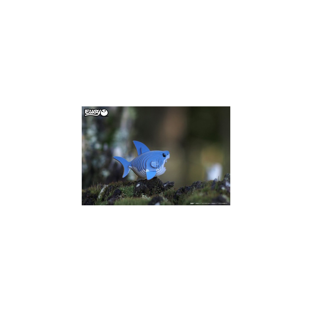 Rekin - Eko Układanka 3D - Eugy