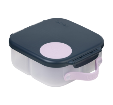 Indigo Rose - Mini Lunchbox - granatowo/różowy - B.BOX