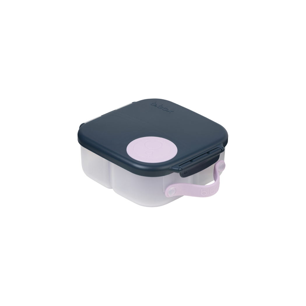Indigo Rose - Mini Lunchbox - granatowo/różowy - B.BOX