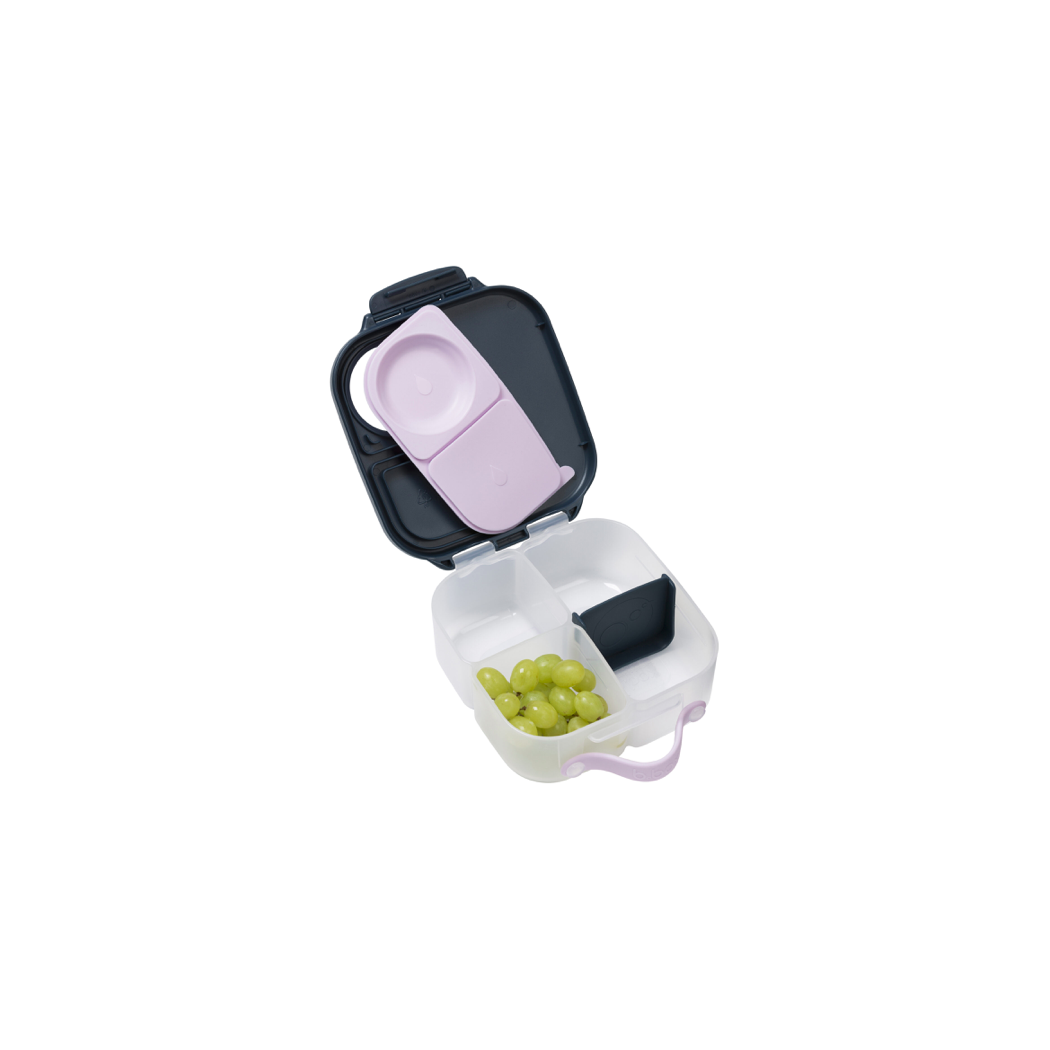 Indigo Rose - Mini Lunchbox - granatowo/różowy - B.BOX