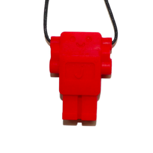 Czerwony Robot - Gryzak Terapeutyczny - Jellystone Designs