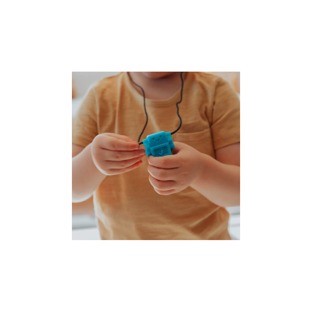 Czerwony Robot - Wisiorek Antystresowy - Jellystone Designs