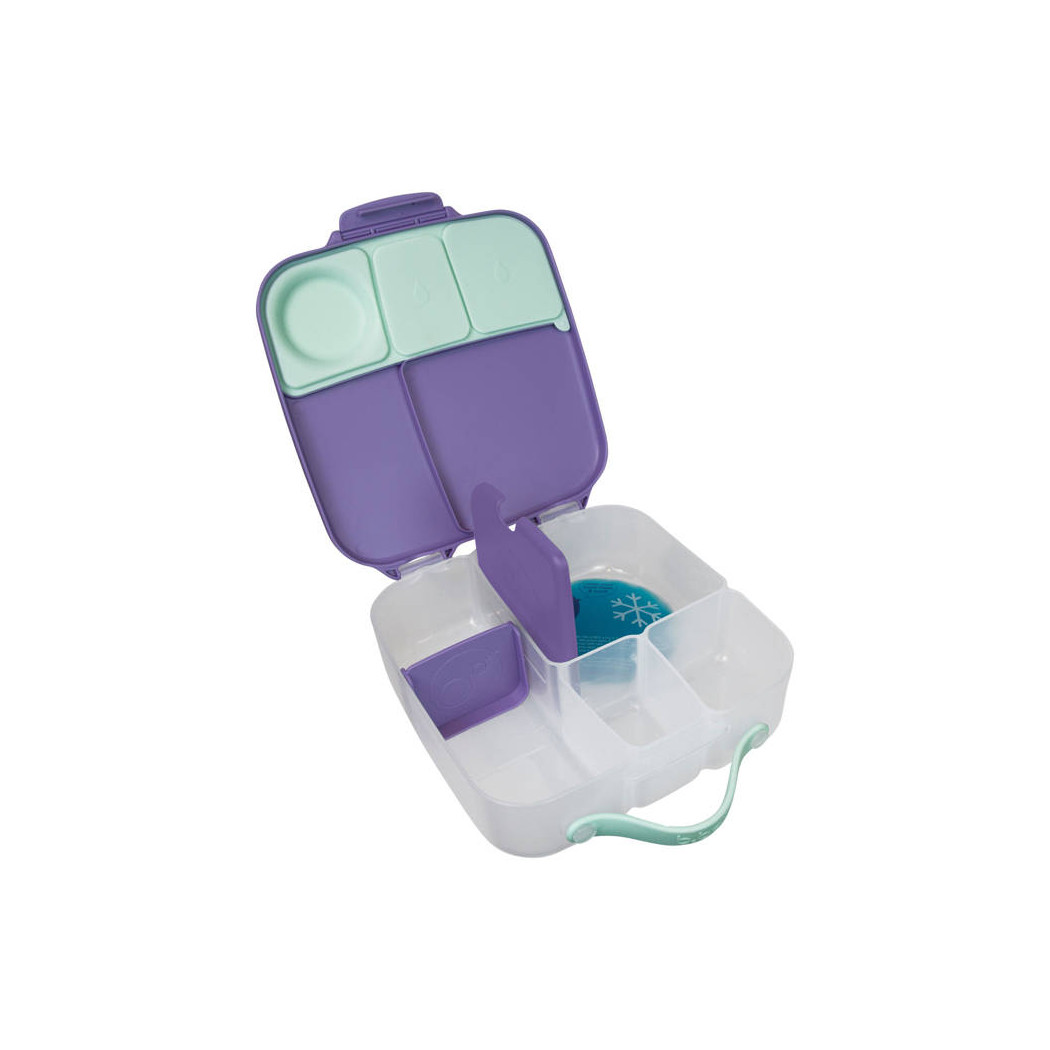 Lilac Pop - Lunchbox z Wkładem Chłodzącym - fioletowo/zielony - B.BOX