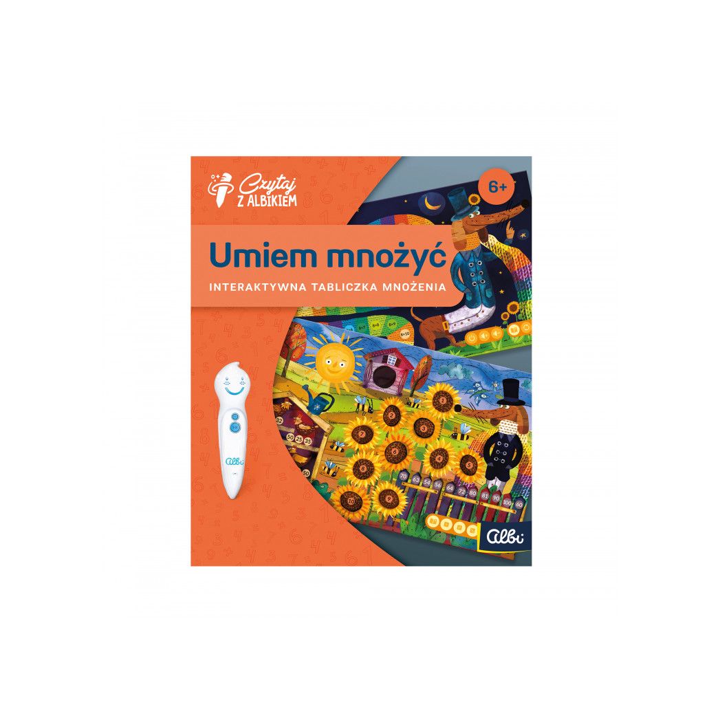 Tabliczka Mnożenia Umiem Mnożyć - Czytaj z Albikiem - Albi