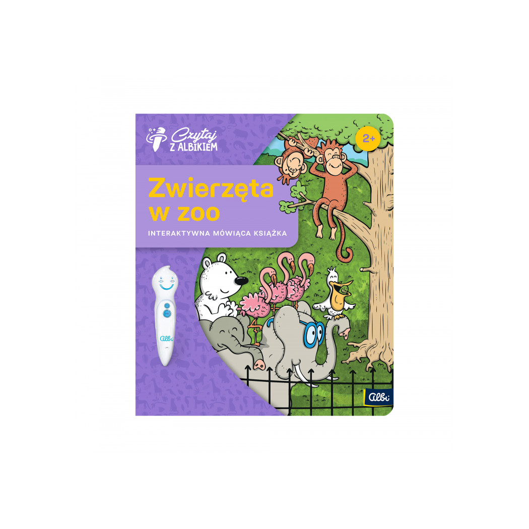 Książka Zwierzęta w Zoo - Czytaj z Albikiem - Albi