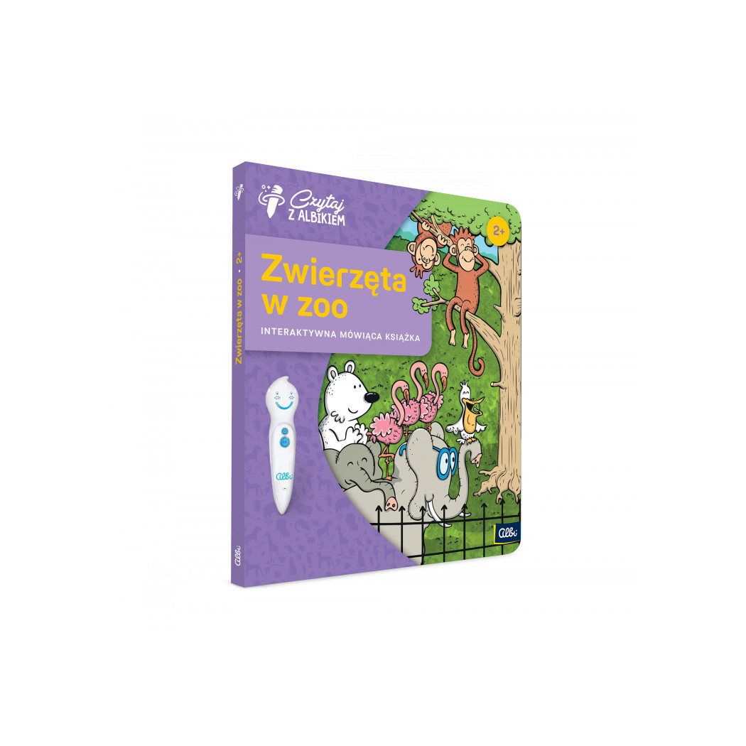 Książka Zwierzęta w Zoo - Czytaj z Albikiem - Albi