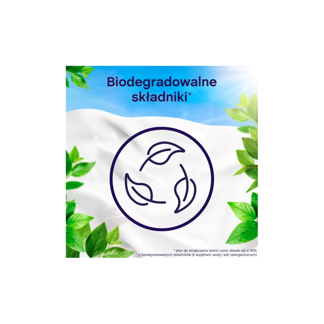 Spring Awakening - Niebieski Lenor - Płyn Do Płukania 1,6 l - 64 prań - Lenor