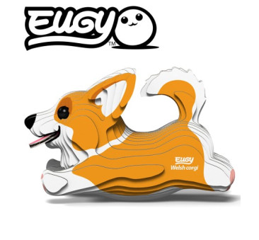 Pies Corgi - Eko Układanka 3D - Eugy