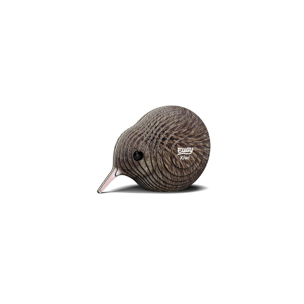 Ptak Kiwi - Eko Układanka 3D - Eugy