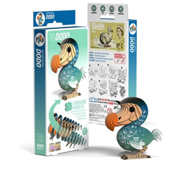 Ptak Dodo - Eko Układanka 3D - Eugy