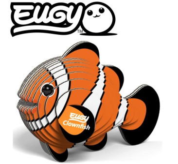 Rybka Błazenek - Eko Układanka 3D - Eugy