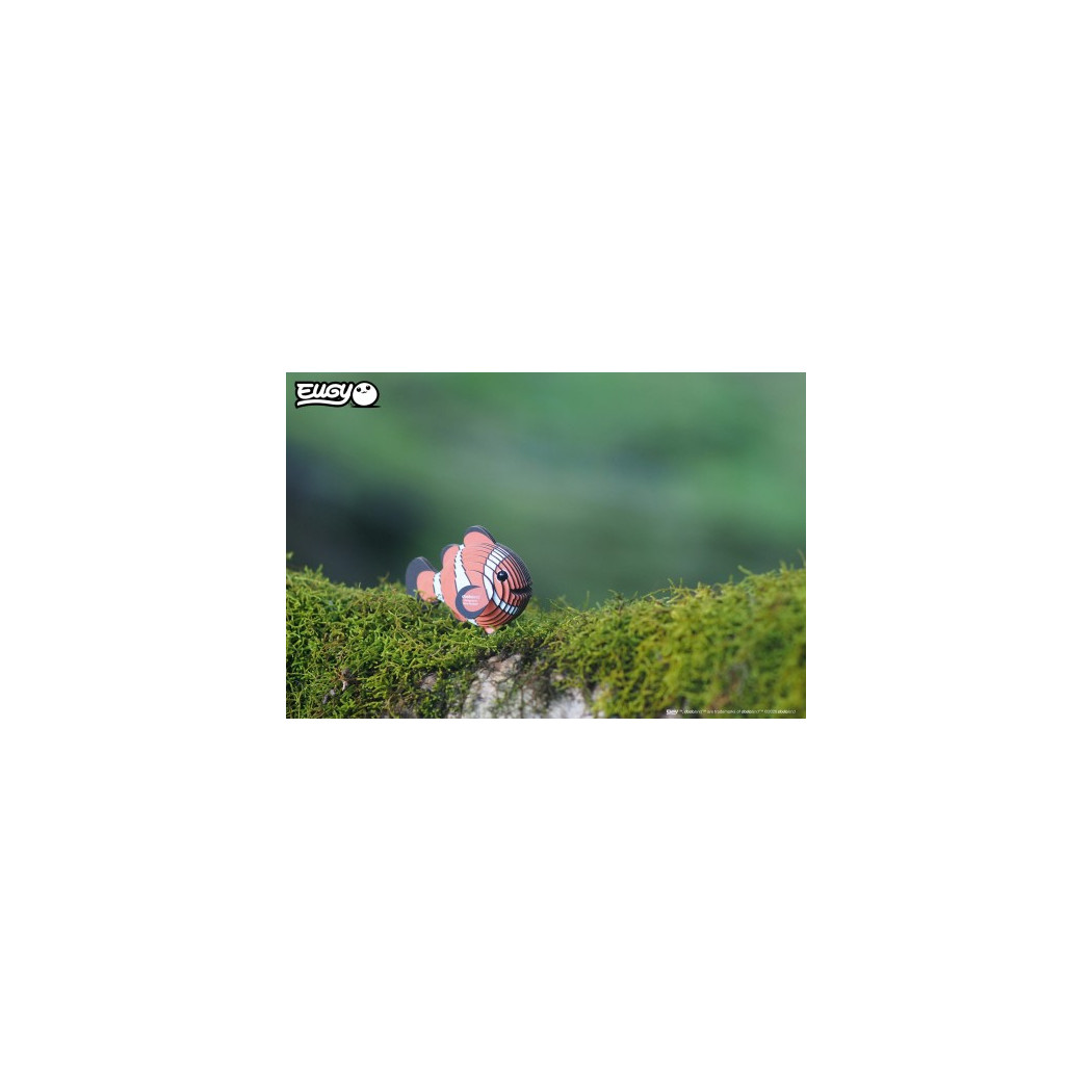 Rybka Błazenek - Eko Układanka 3D - Eugy