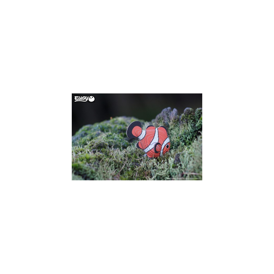 Rybka Błazenek - Eko Układanka 3D - Eugy