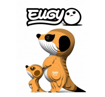 Surykatka - Eko Układanka 3D - Eugy