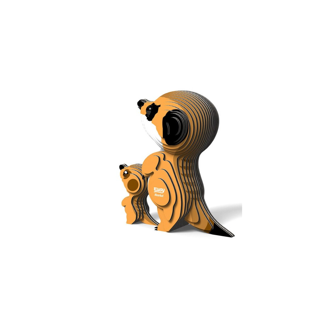 Surykatka - Eko Układanka 3D - Eugy