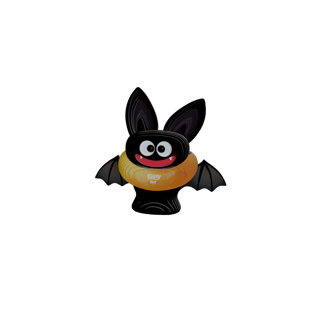 Nietoperz - Eko Układanka 3D - Eugy