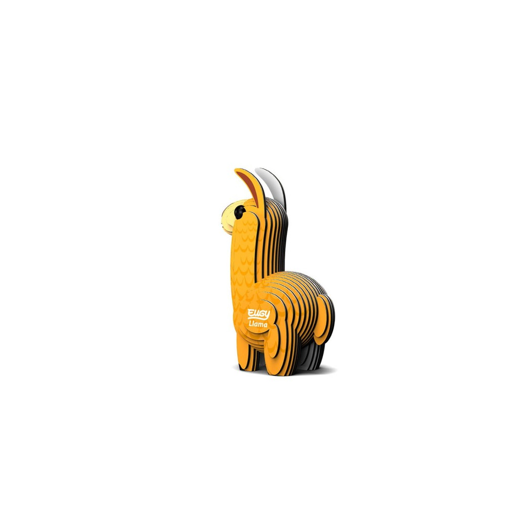 Lama - Eko Układanka 3D - Eugy
